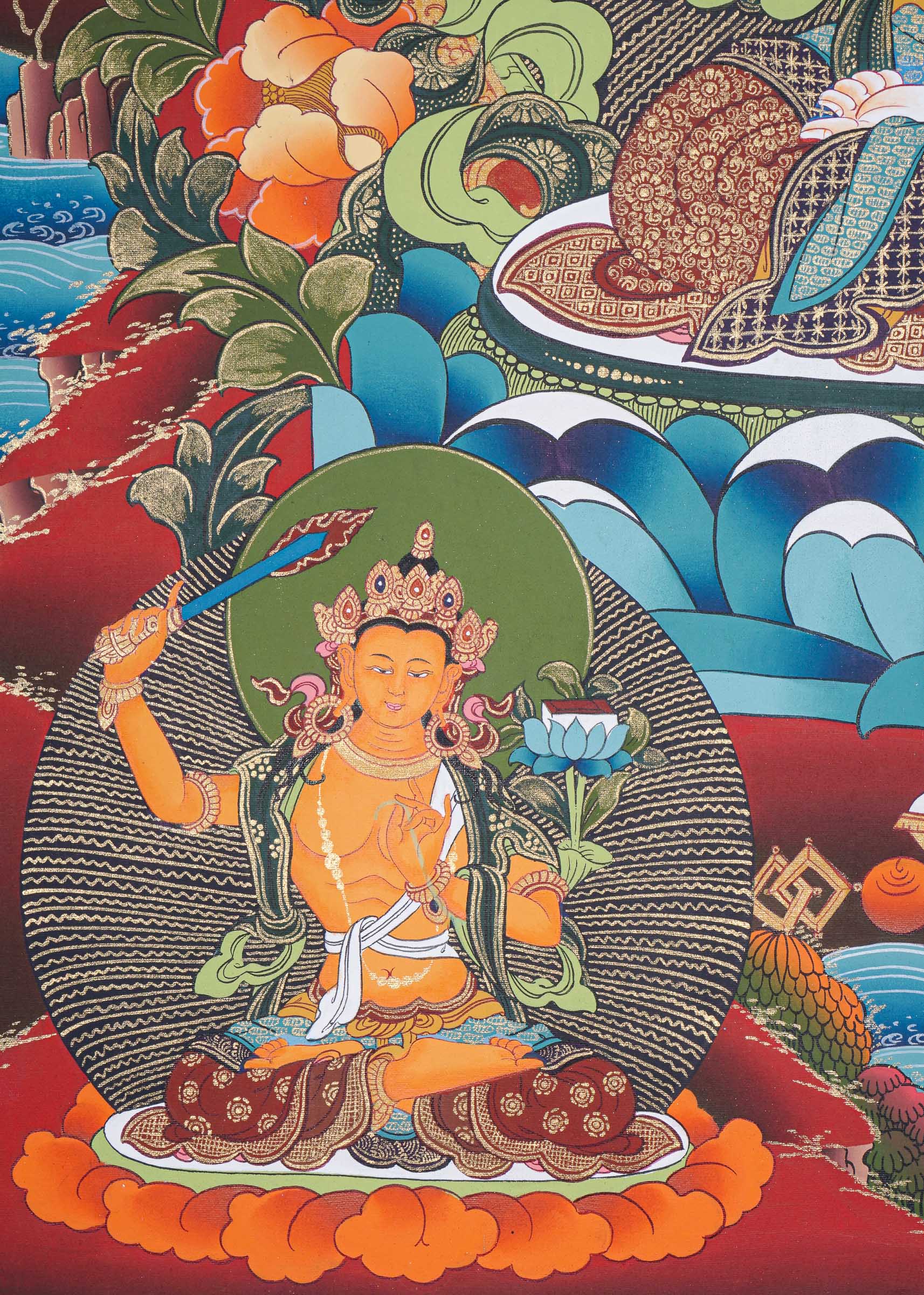 Chengresi Thangka Painting - Tibetan Art