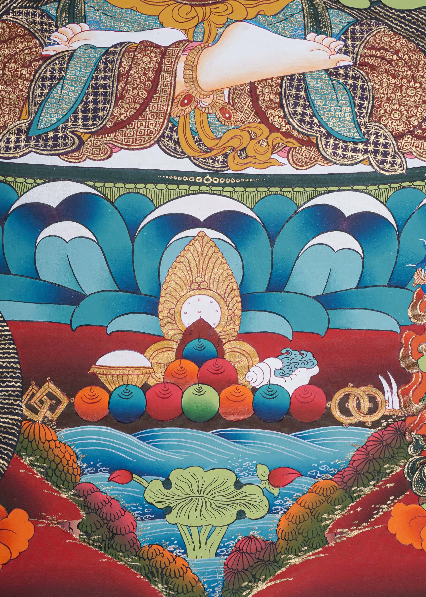 Chengresi Thangka Painting - Tibetan Art