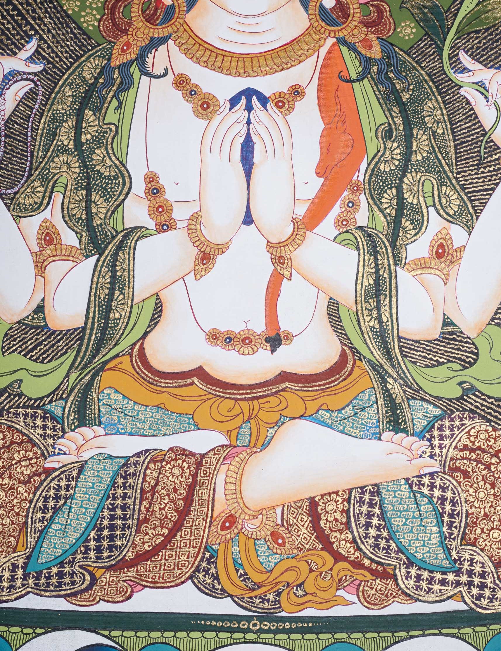 Chengresi Thangka Painting - Tibetan Art