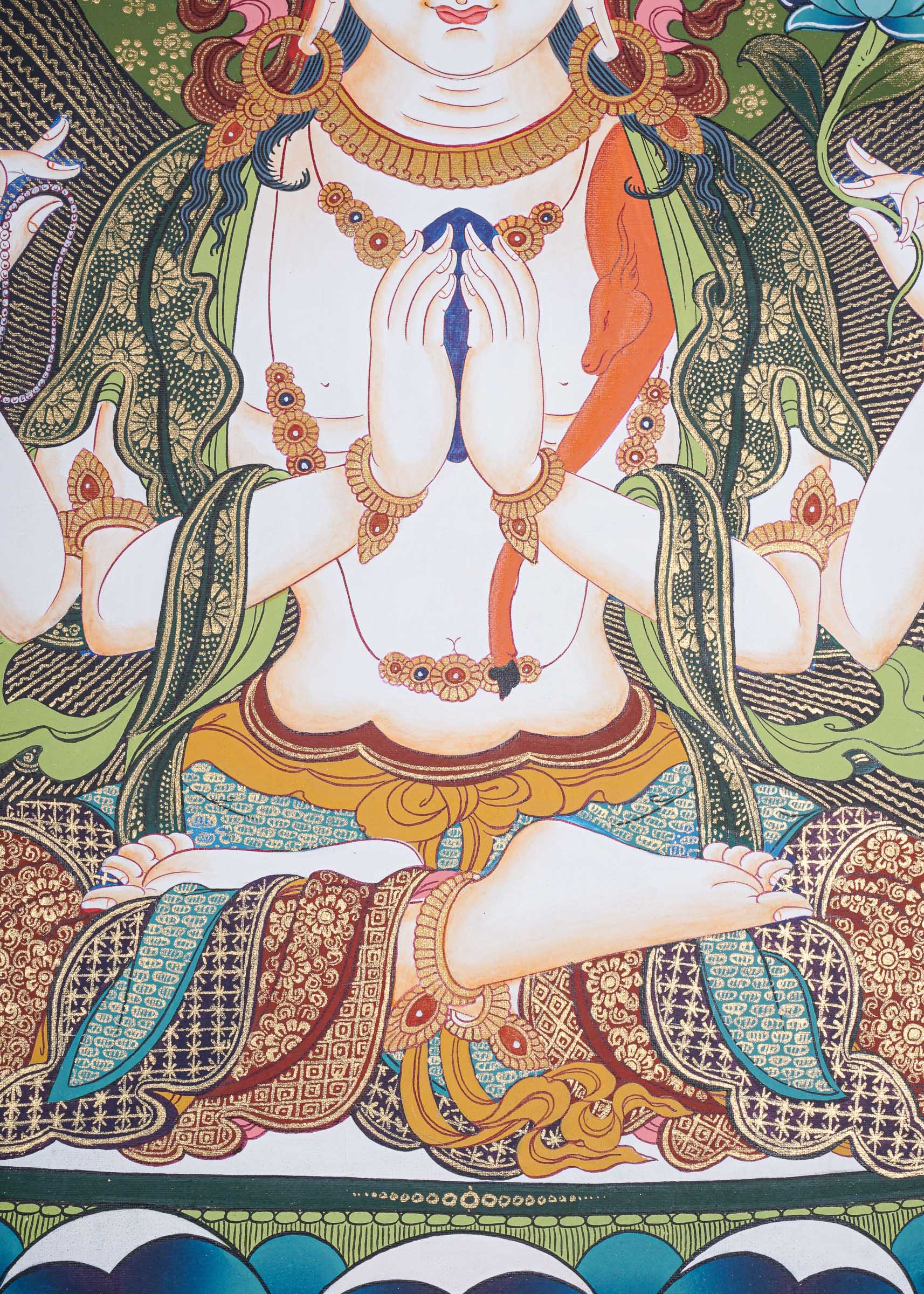 Chengresi Thangka Painting - Tibetan Art