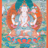 Chengresi Thangka Painting - Himalayas Shop