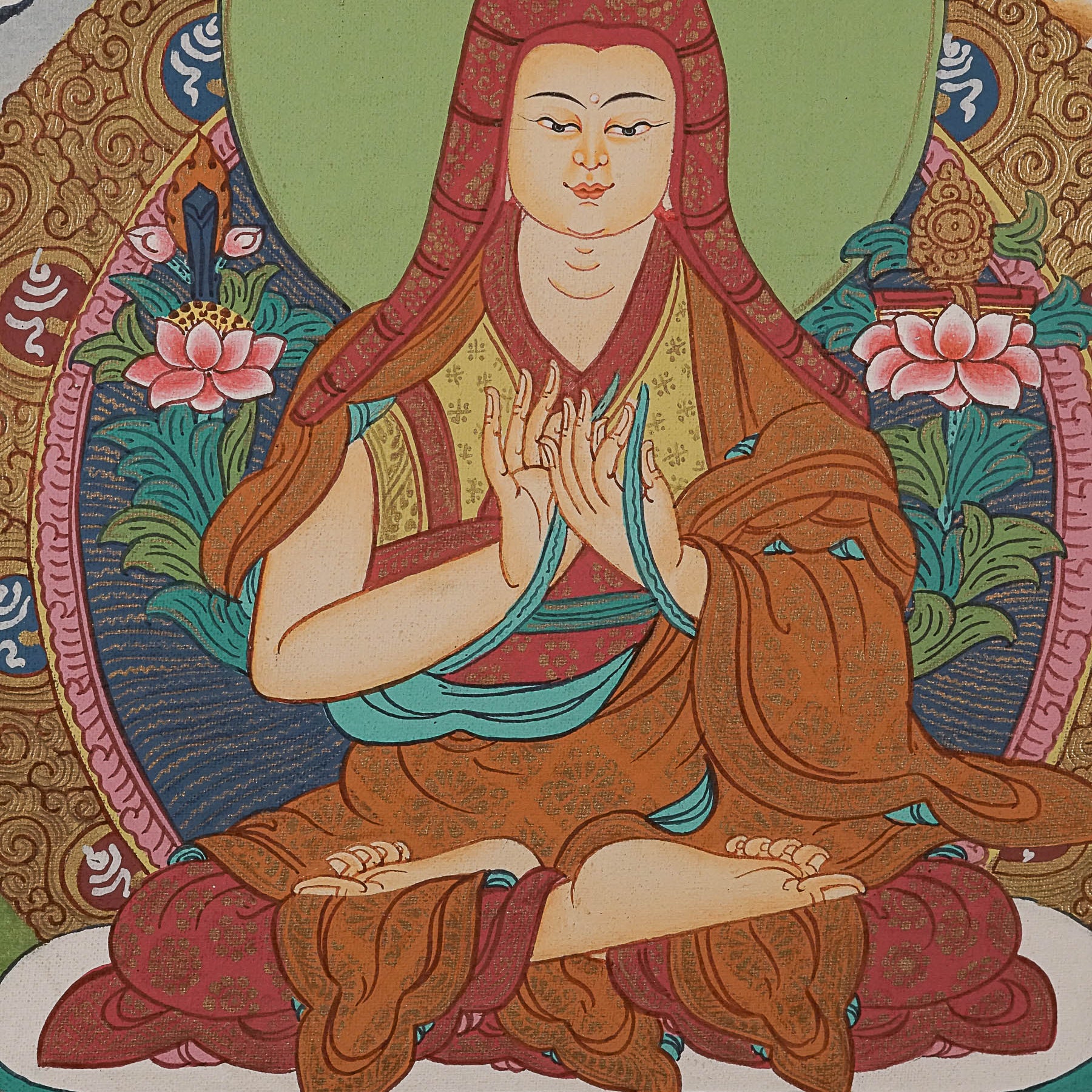 Chunkapa Thangka Painting - Handpainted Tibetan Art