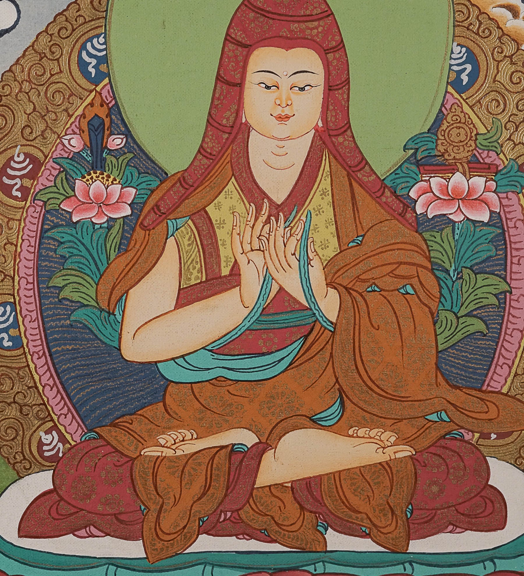 Chunkapa Thangka Painting - Handpainted Tibetan Art