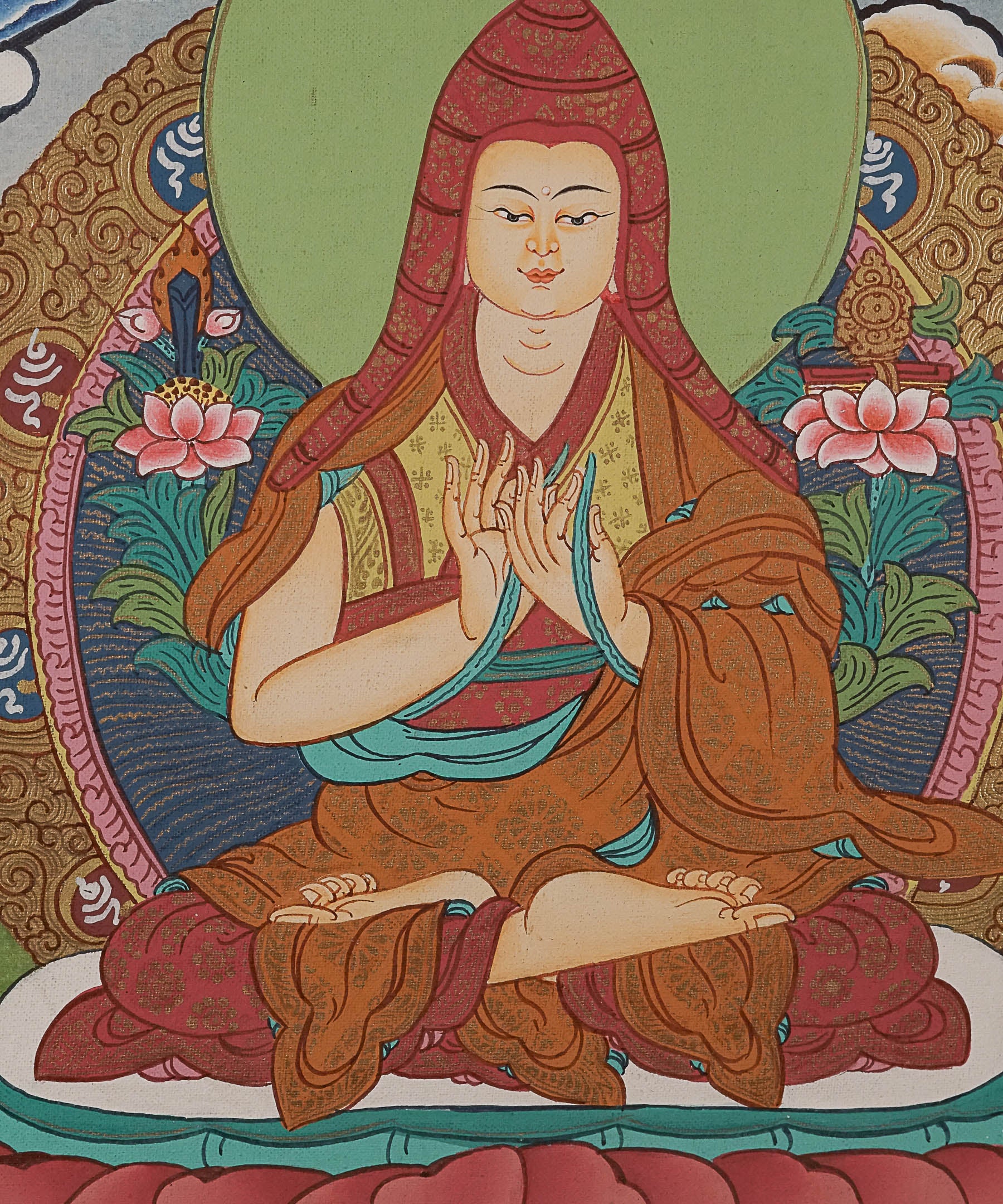 Chunkapa Thangka Painting - Handpainted Tibetan Art