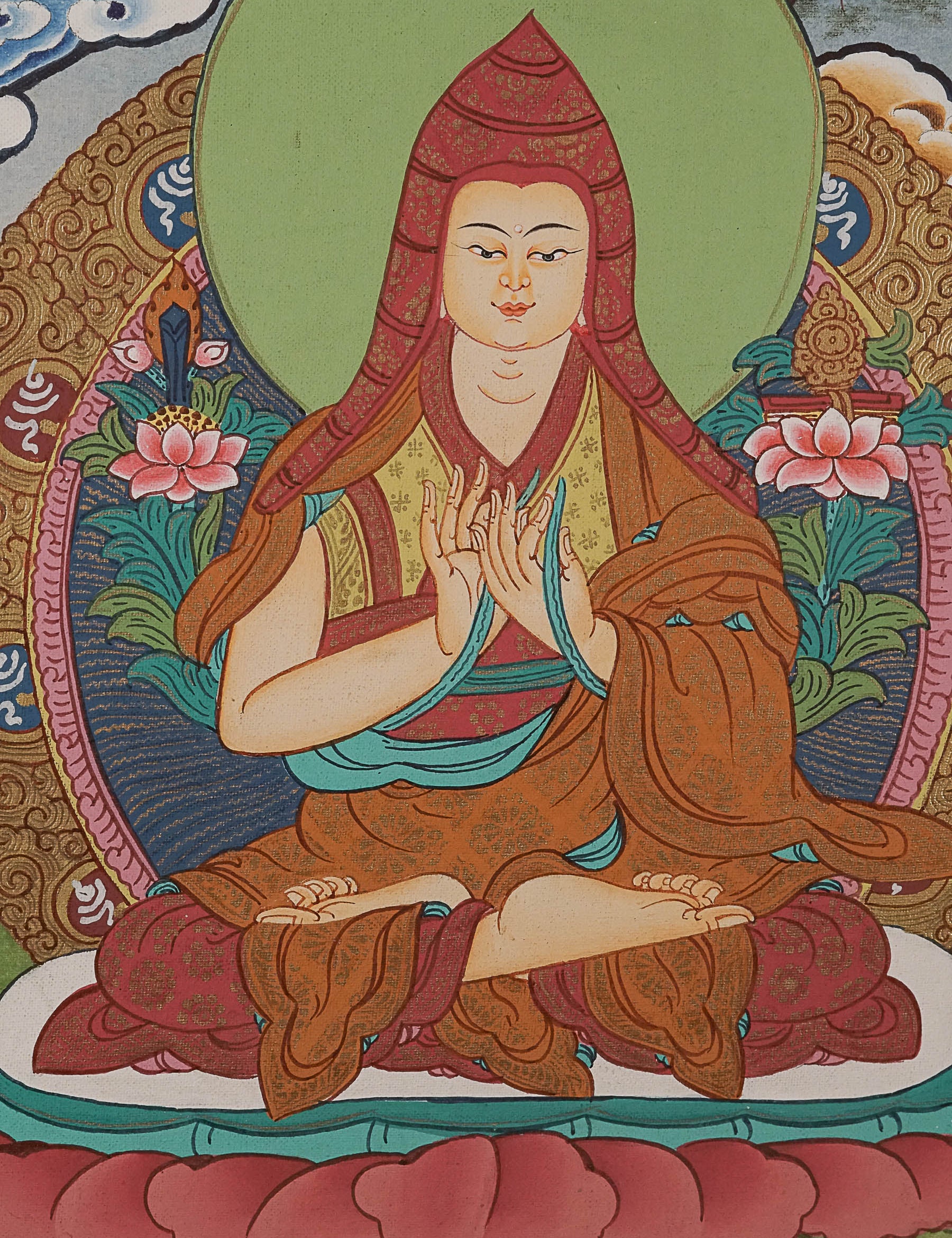 Chunkapa Thangka Painting - Handpainted Tibetan Art