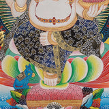 Ganesh Thangka - Handpainted Art