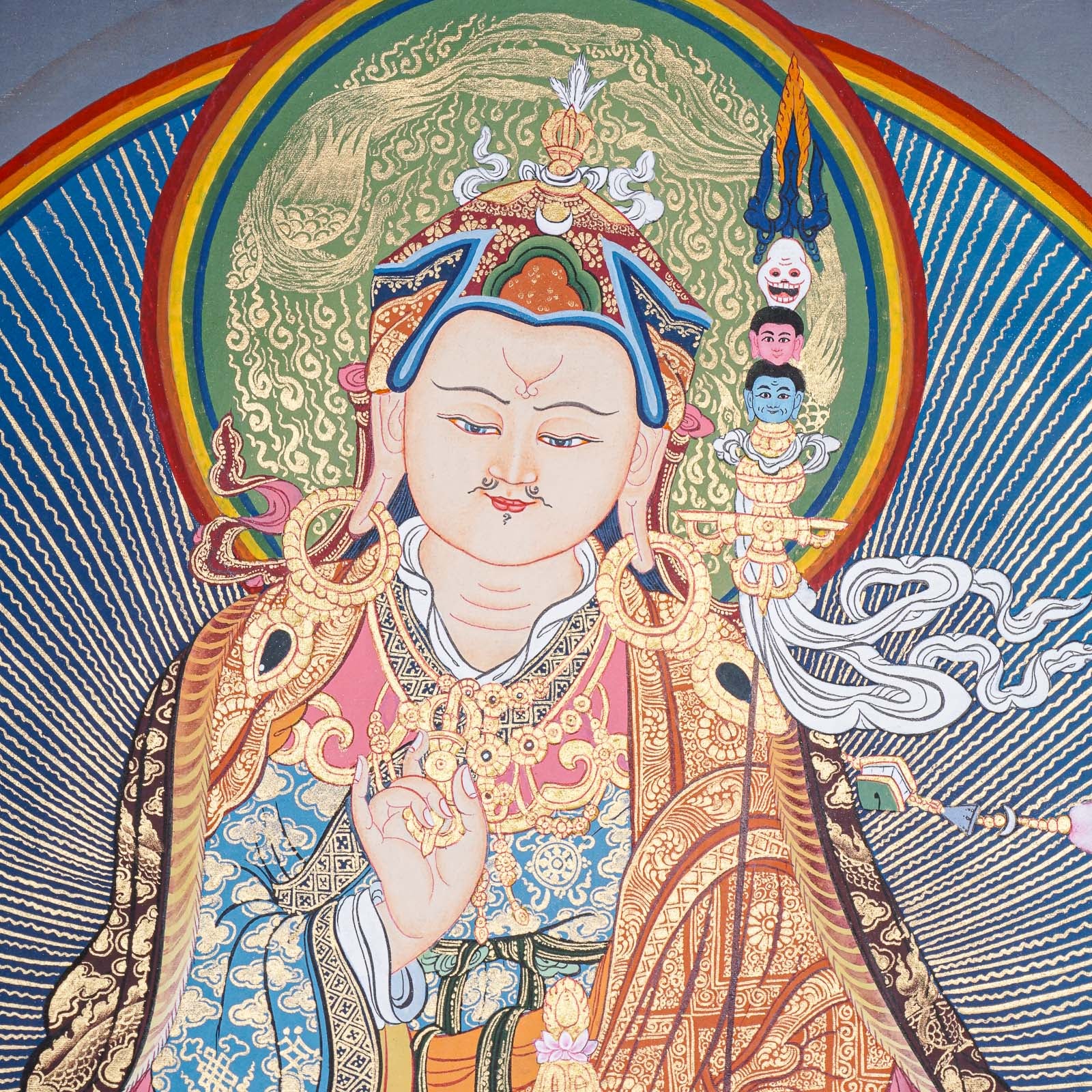 Guru Rinpoche Thangka - Tibetan Painting