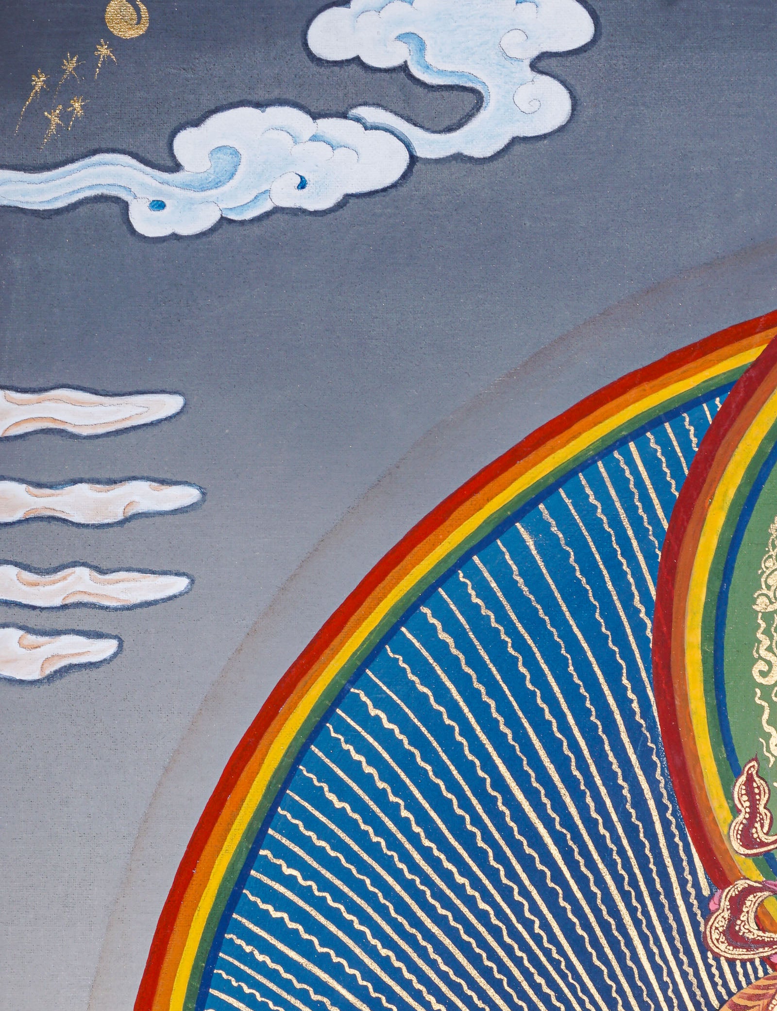 Guru Rinpoche Thangka - Tibetan Painting