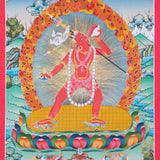 Bajra Yogini Thangka for transformation of negative emotions into wisdom.