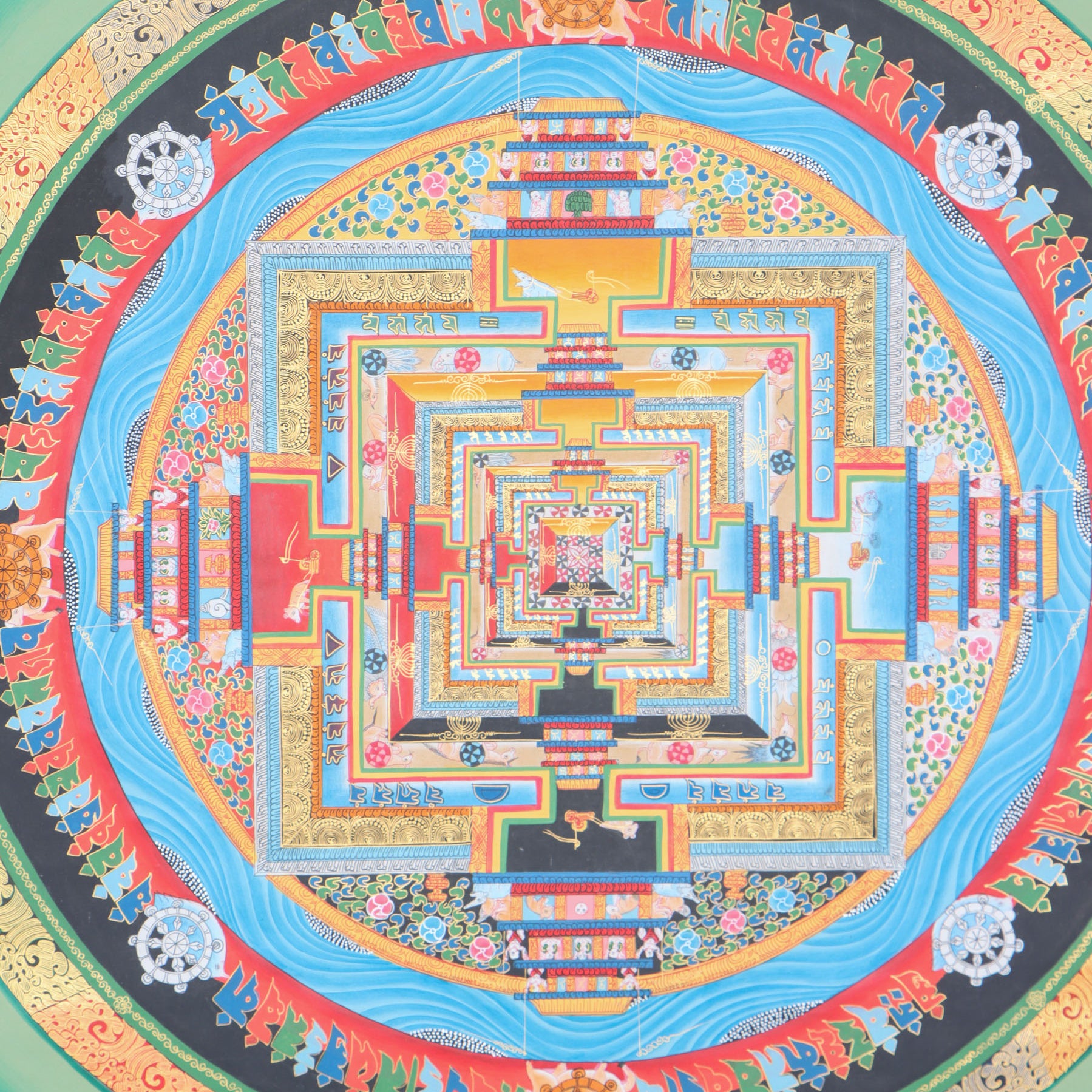 Kalachakra Mandala for Inner Harmony and Balance.