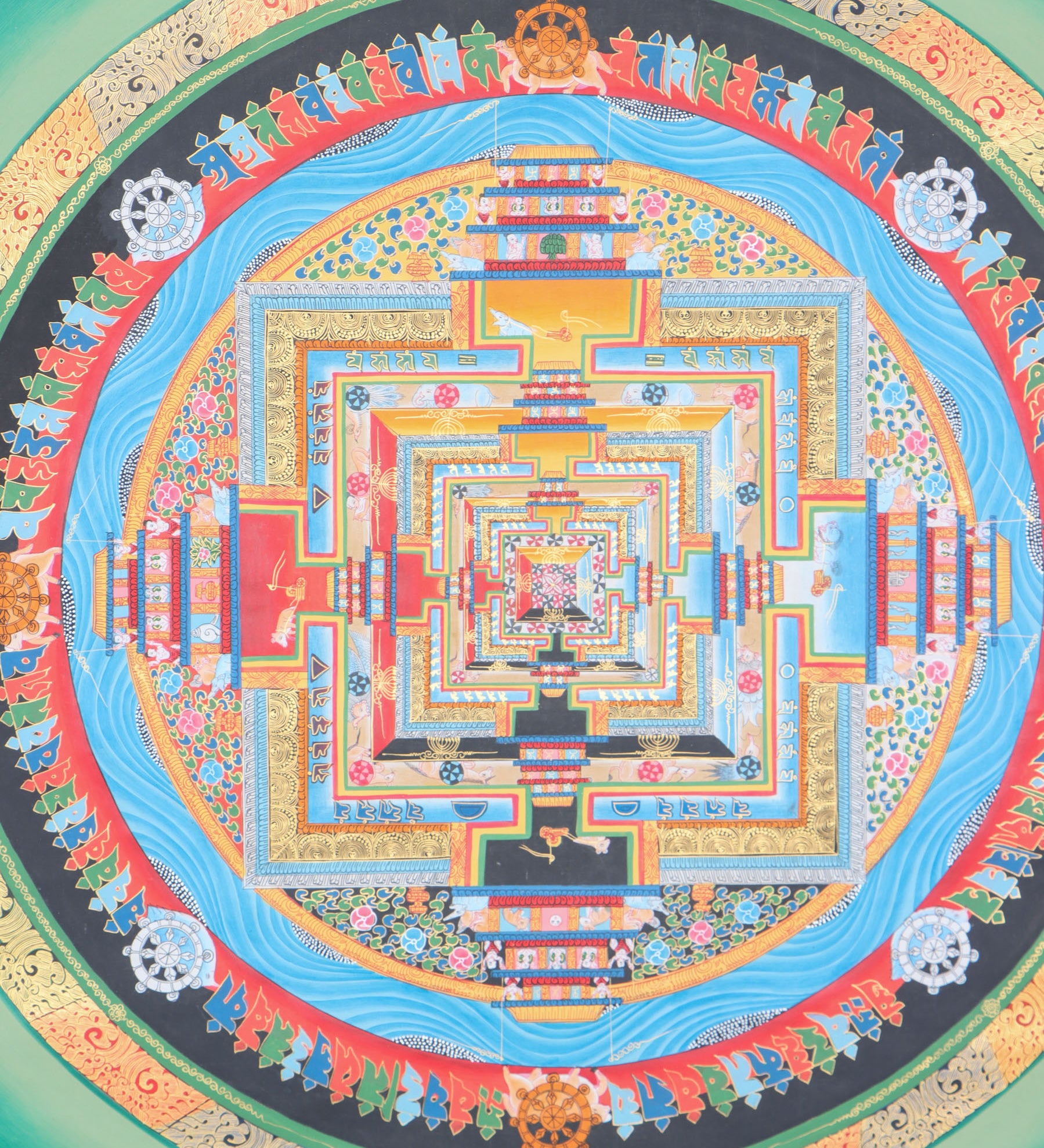 Kalachakra Mandala for Inner Harmony and Balance.