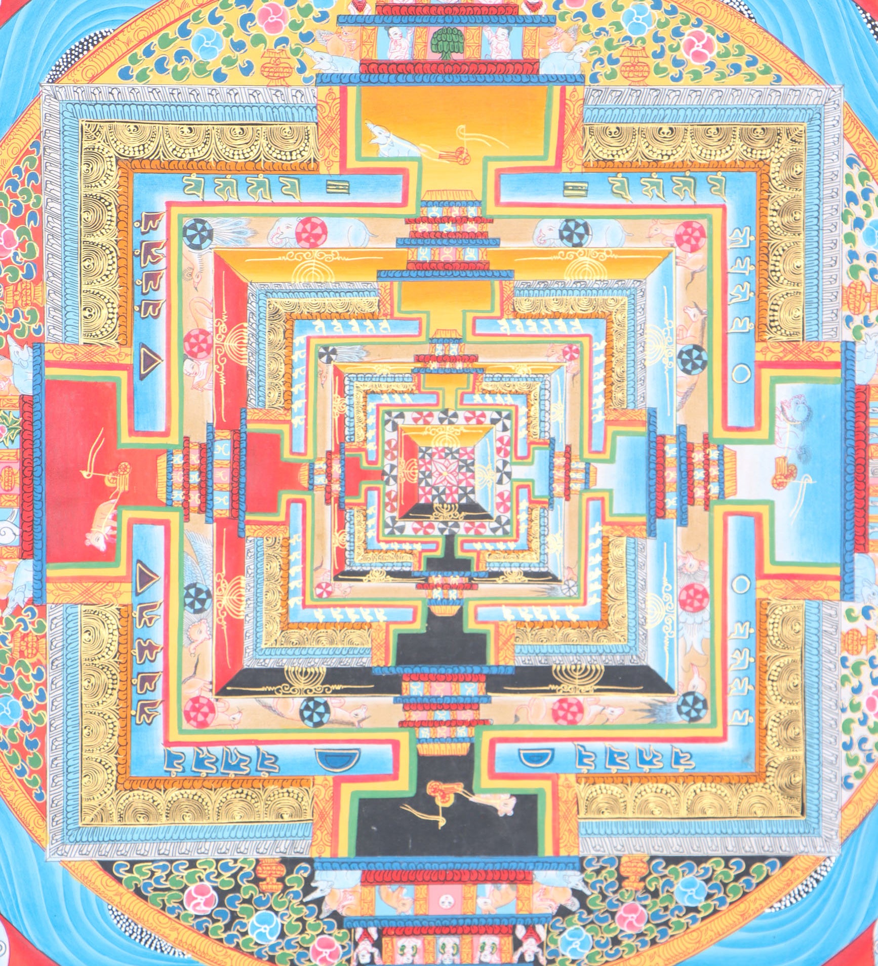 Kalachakra Mandala for Inner Harmony and Balance.