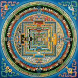 Kalchakra Mandala Thangka Painting