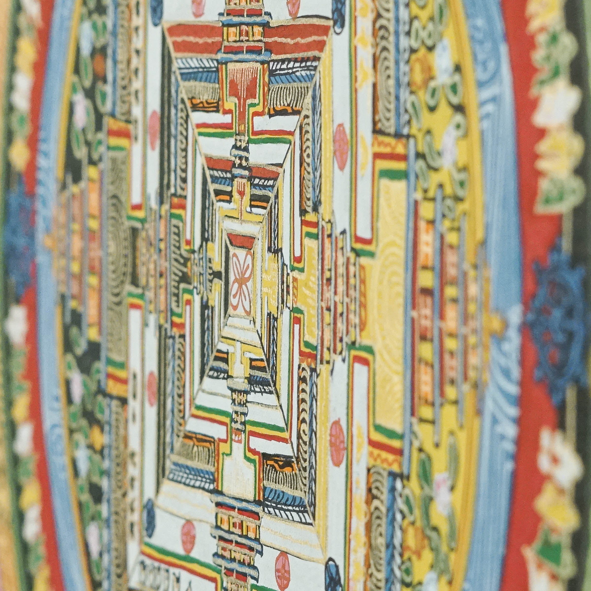 Kalchakra Mandala Thangka Painting /Buddha Thanka