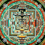 Kalachakra Mandala Thangka Painting \Mandala creation