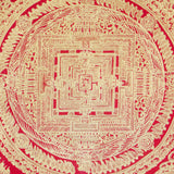 Kalachakra Mandala Thangka is a art, featuring the cosmology and teachings of the Kalachakra Tantra.