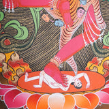 Kurkulla Thangka - Wrathful Deity Painting