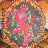 Kurkulla Thangka - Wrathful Deity Painting