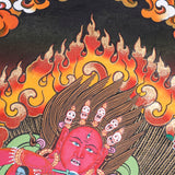 Kurkulla Thangka - Wrathful Deity Painting