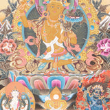 Manjushri Thangka for compassion and enlightment.