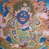 Mahakala Thangka - Handpainted Painting