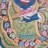 Mahakala Thangka - Handpainted Painting