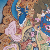 Mahakala Thangka - Handpainted Painting