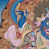 Mahakala Thangka - Handpainted Painting