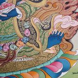 Mahakala Thangka - Handpainted Painting