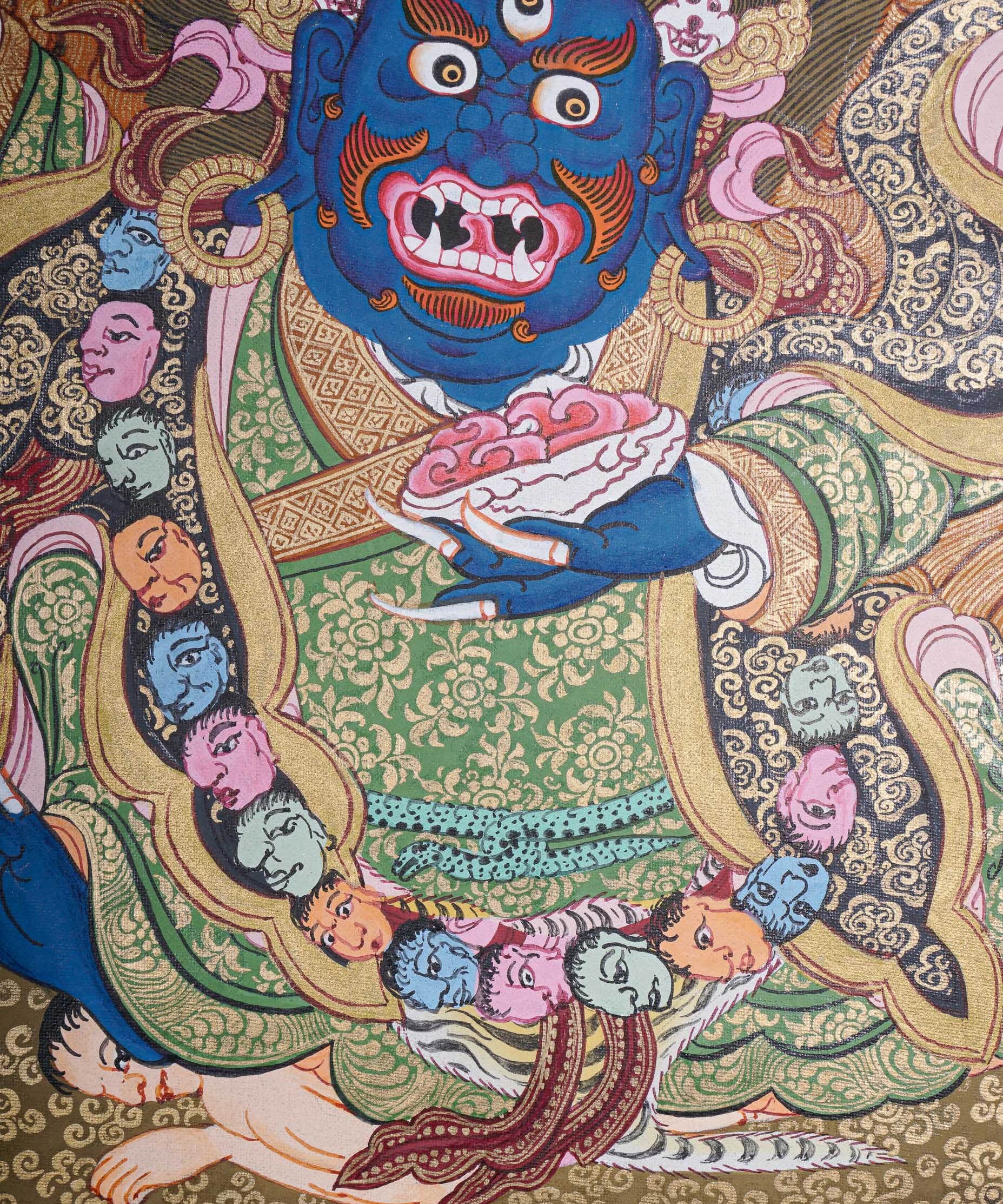 Mahakala Thangka - Handpainted Painting