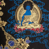 Manjushree Thangka Painting for prayer and meditation.