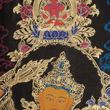 Manjushree Thangka Painting for prayer and meditation.