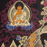 Manjushree Thangka Painting for prayer and meditation.