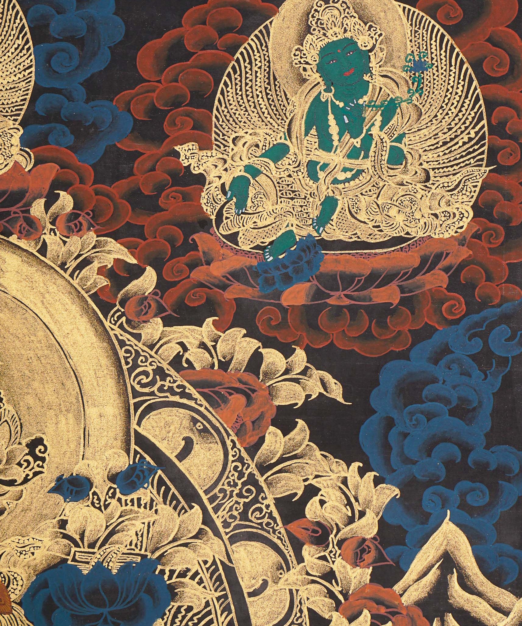 Manjushree Thangka - Tibetan Painting