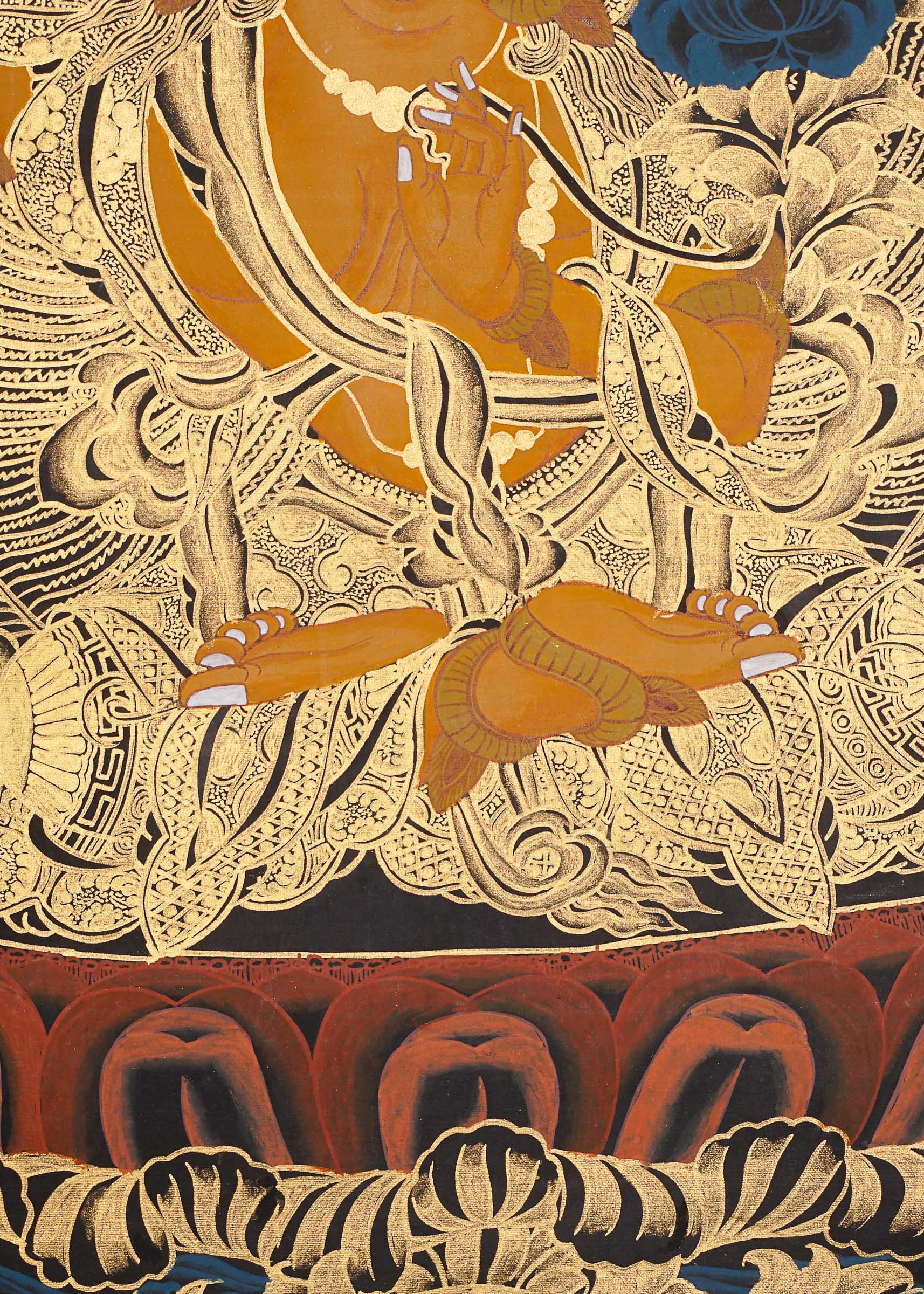 Manjushree Thangka - Tibetan Painting