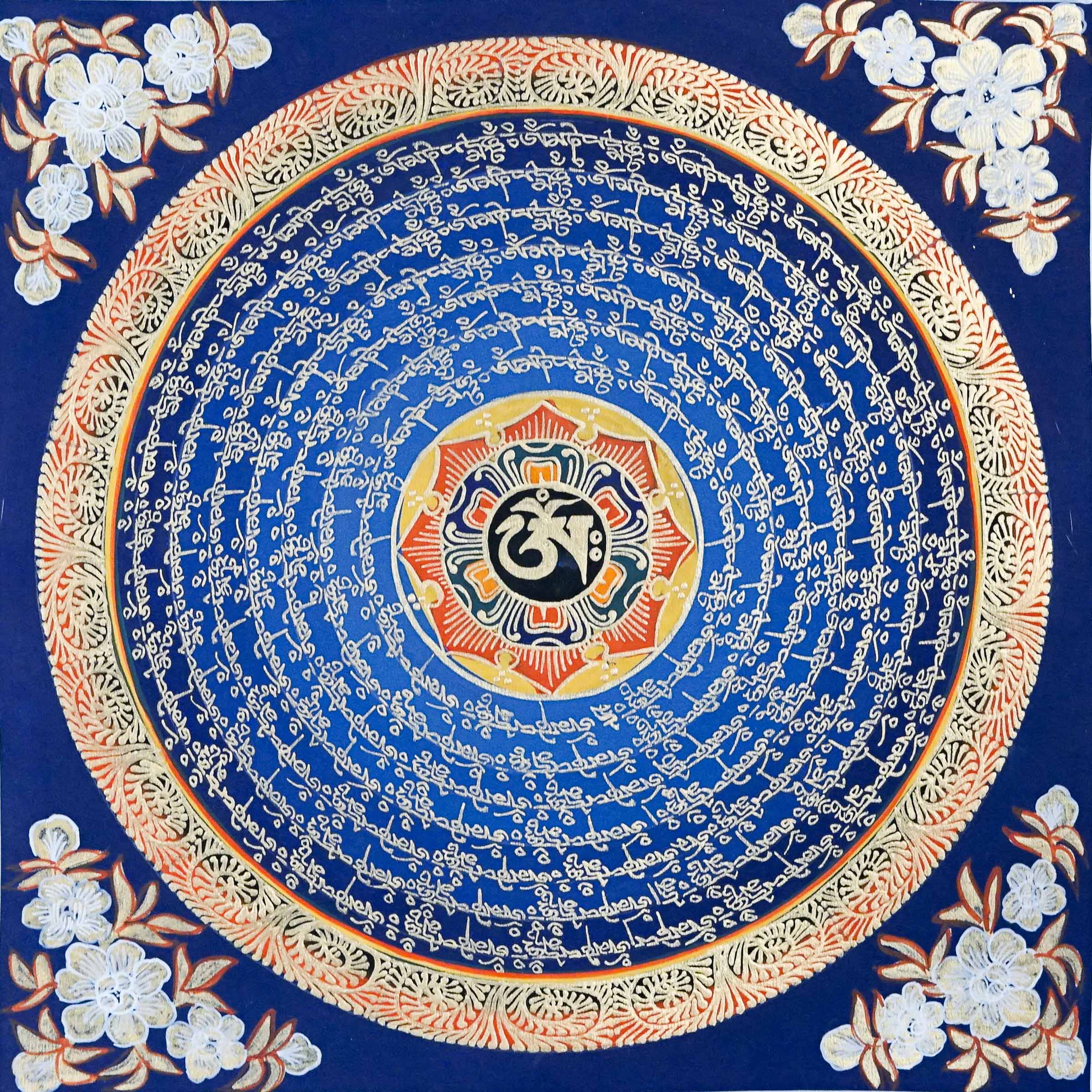 Mantra Mandala Thangka Painting \Mantra art