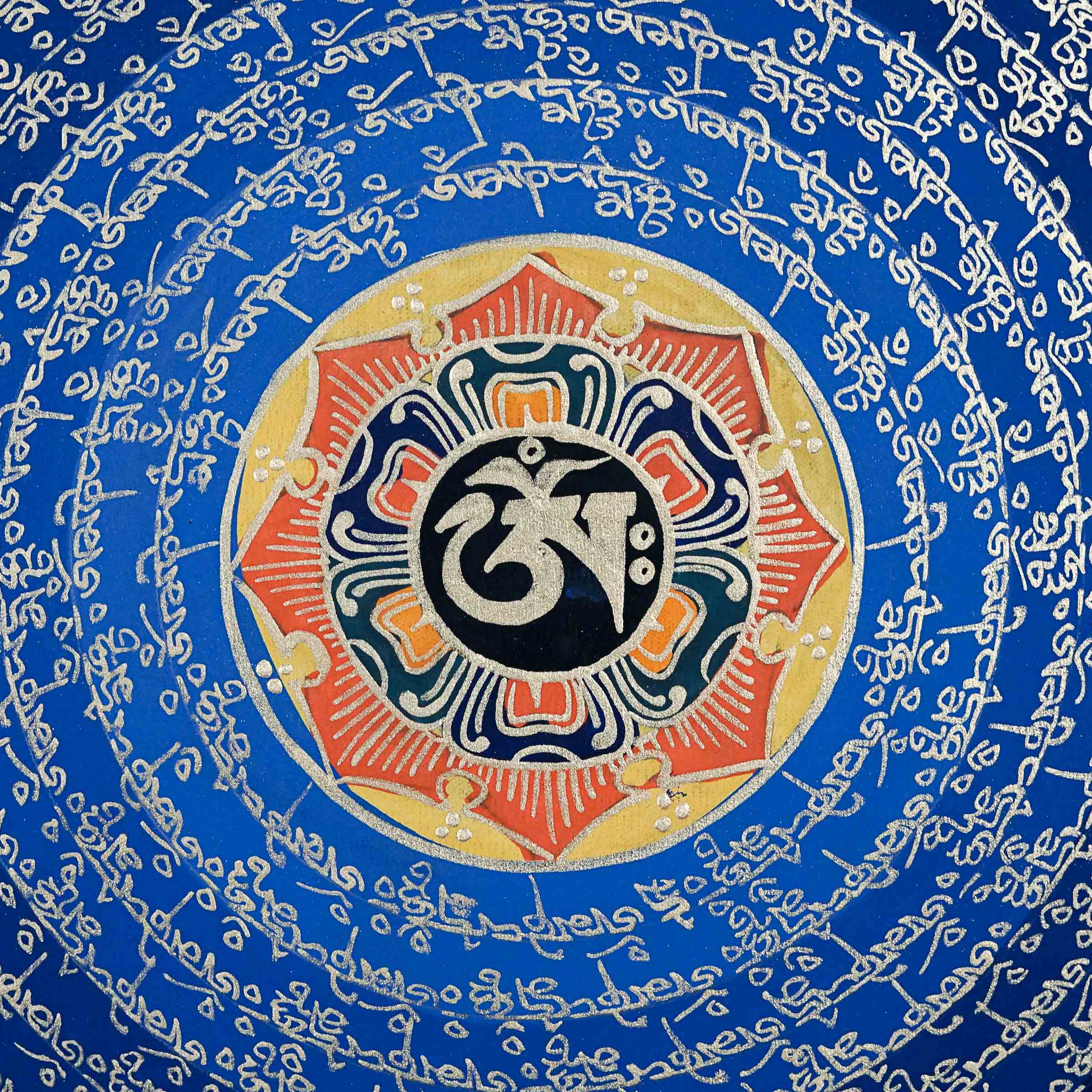 Mantra Mandala Thangka Painting \Mantra art