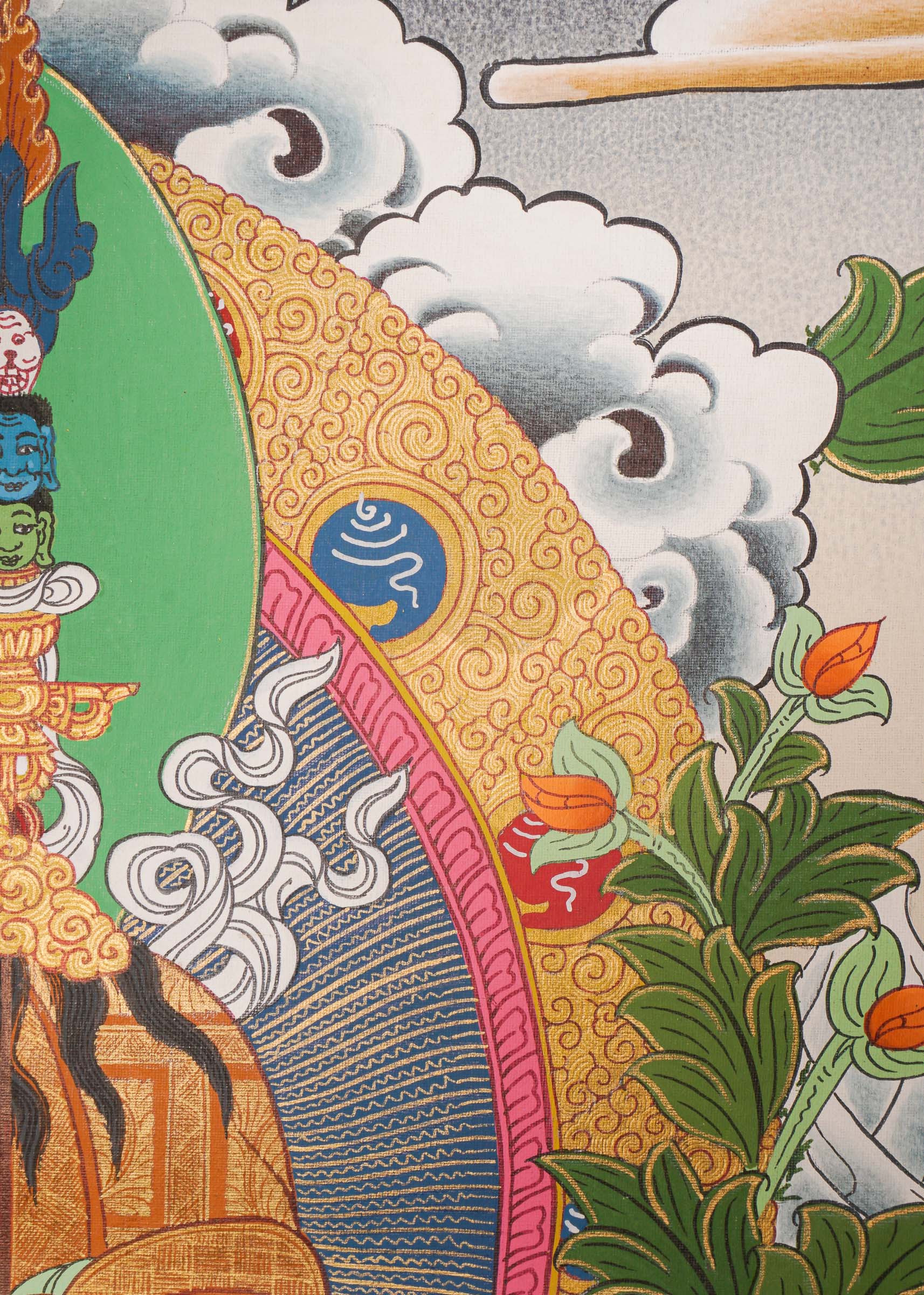 Medicine Guru - Healing Buddha Thangka