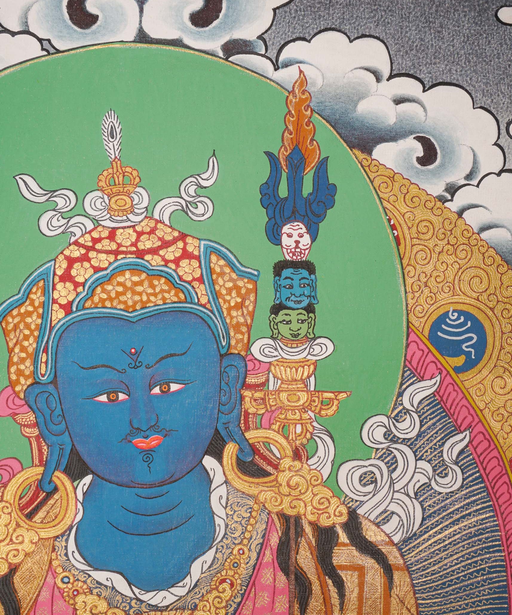 Medicine Guru - Healing Buddha Thangka