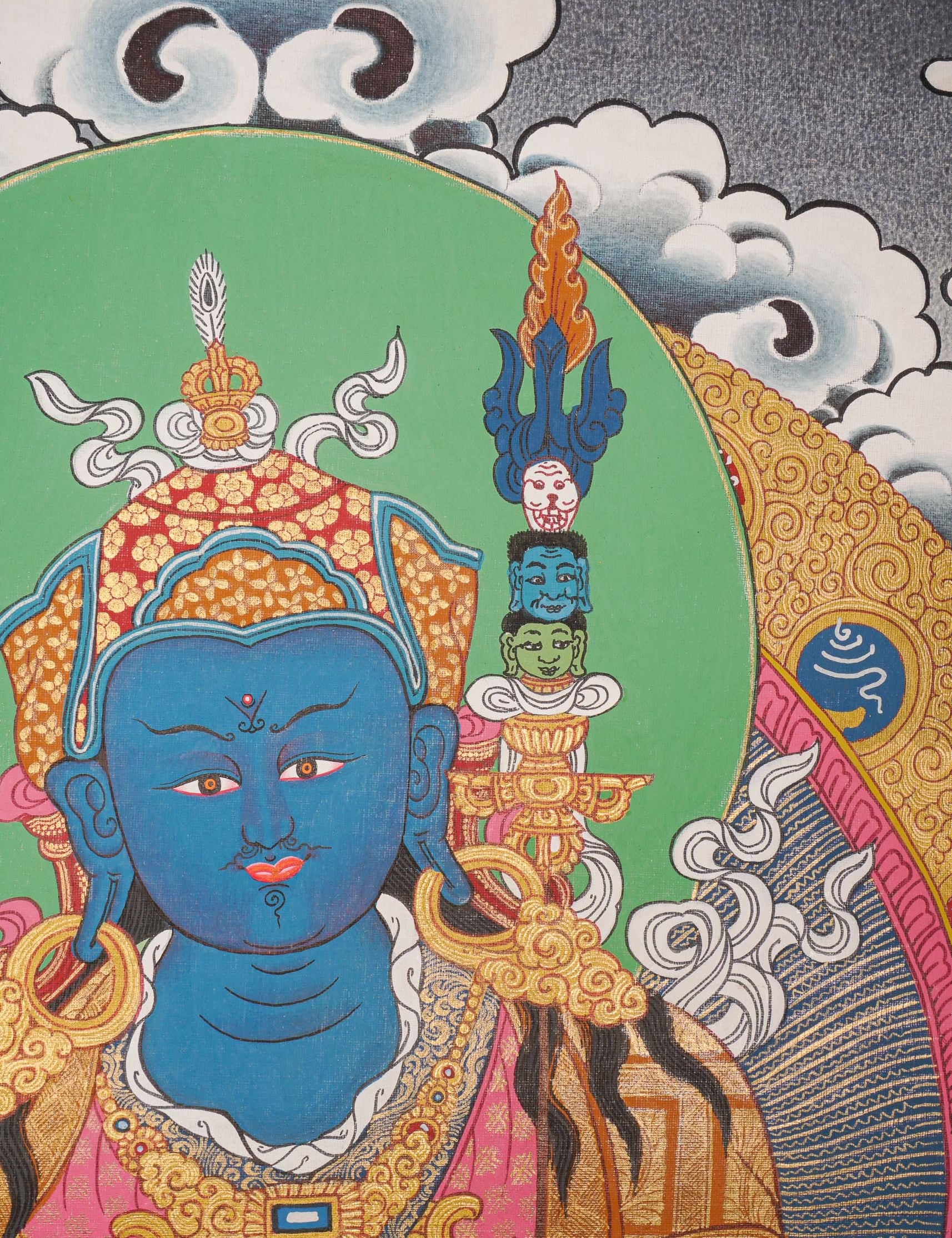 Medicine Guru - Healing Buddha Thangka