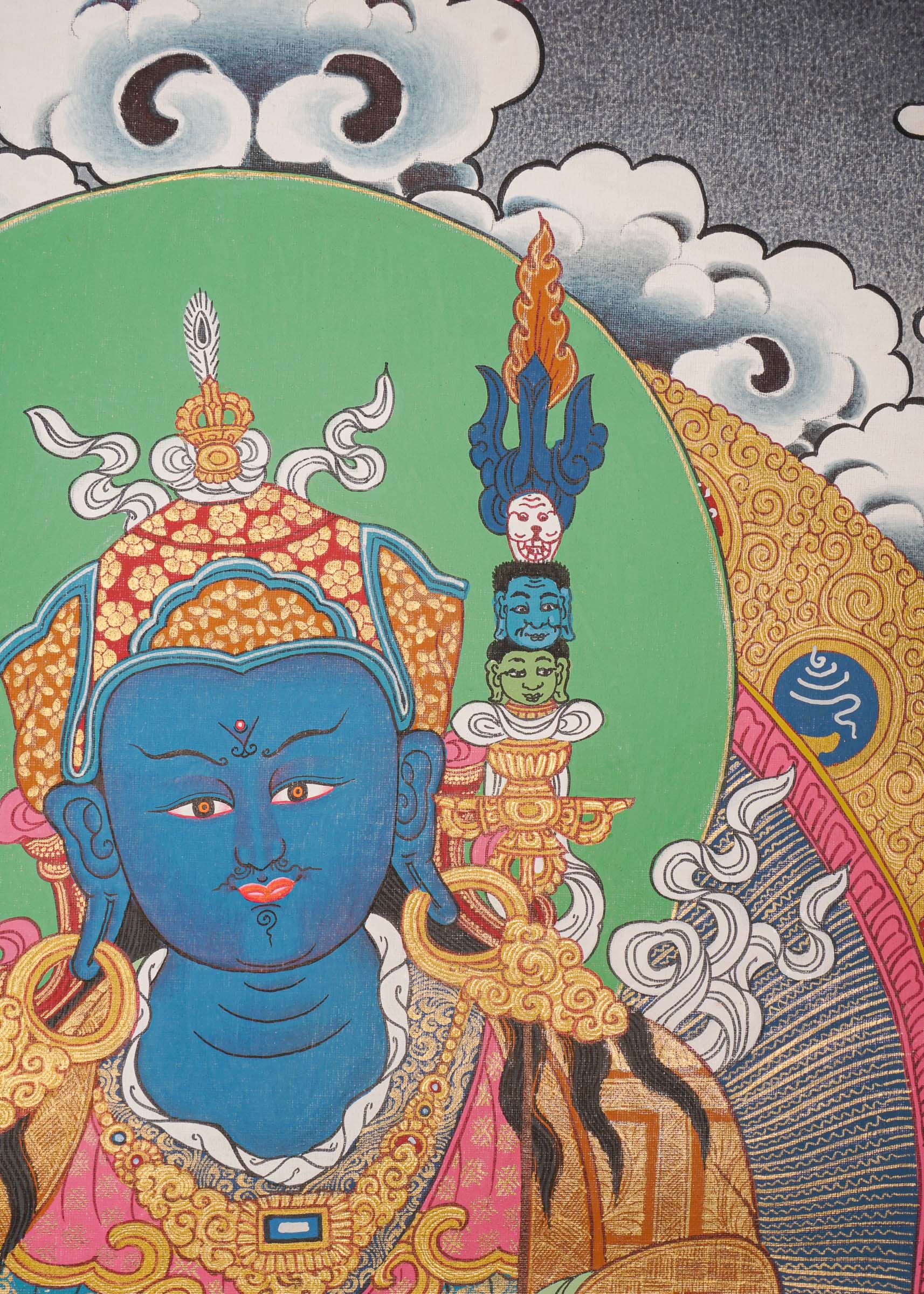 Medicine Guru - Healing Buddha Thangka