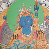 Medicine Guru - Healing Buddha Thangka