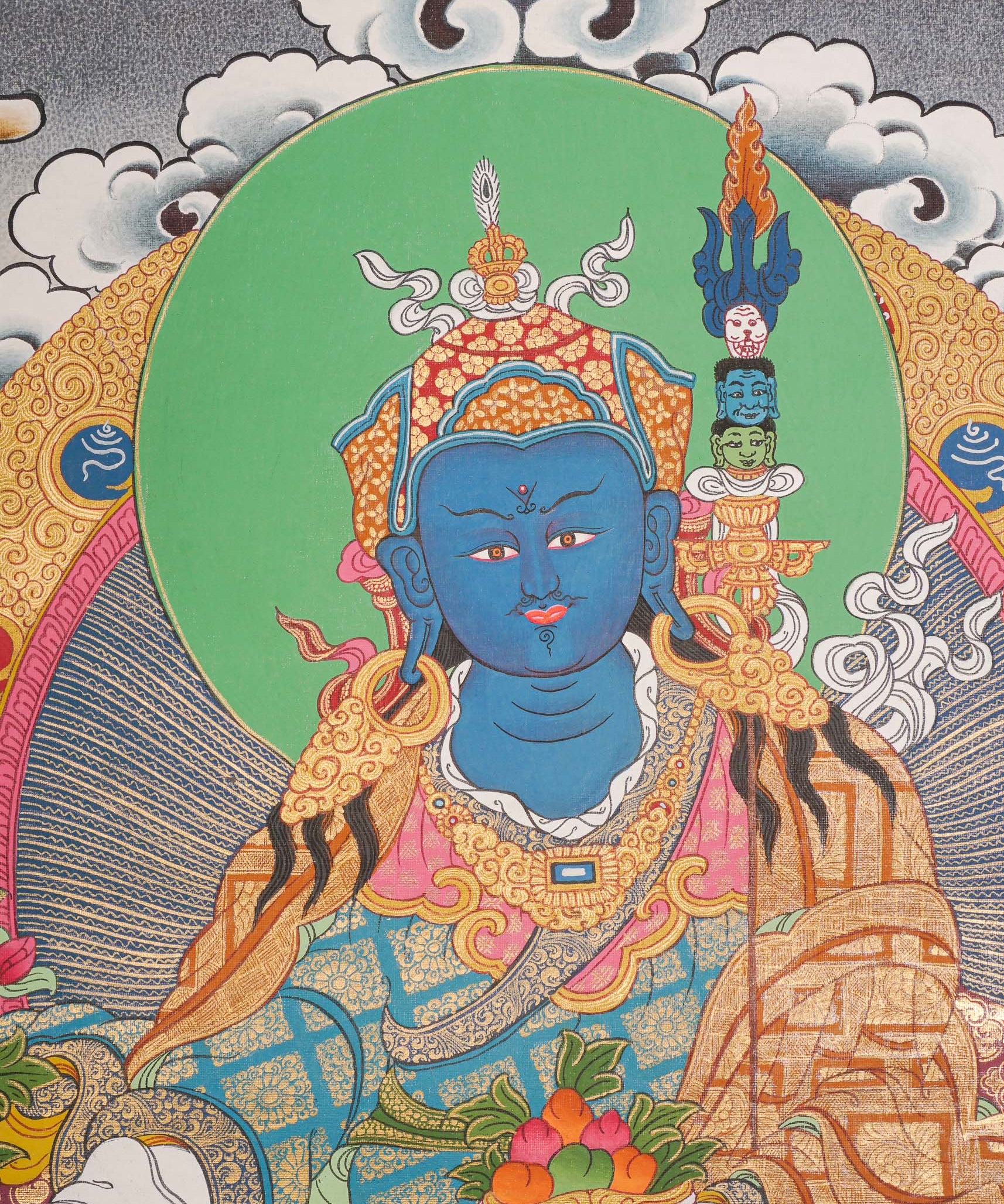 Medicine Guru - Healing Buddha Thangka