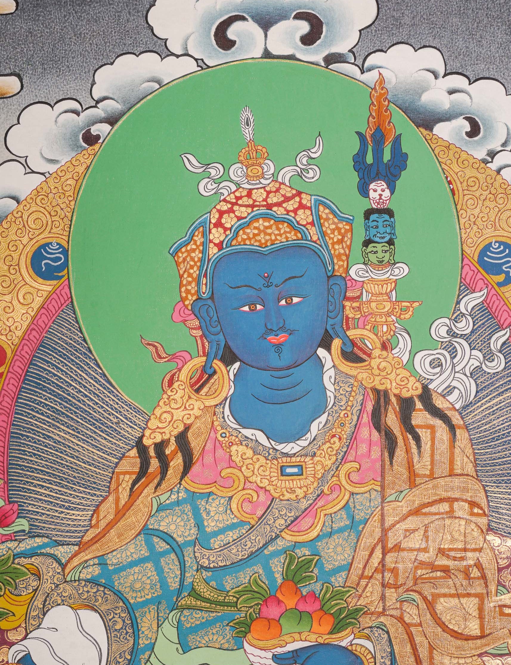 Medicine Guru - Healing Buddha Thangka