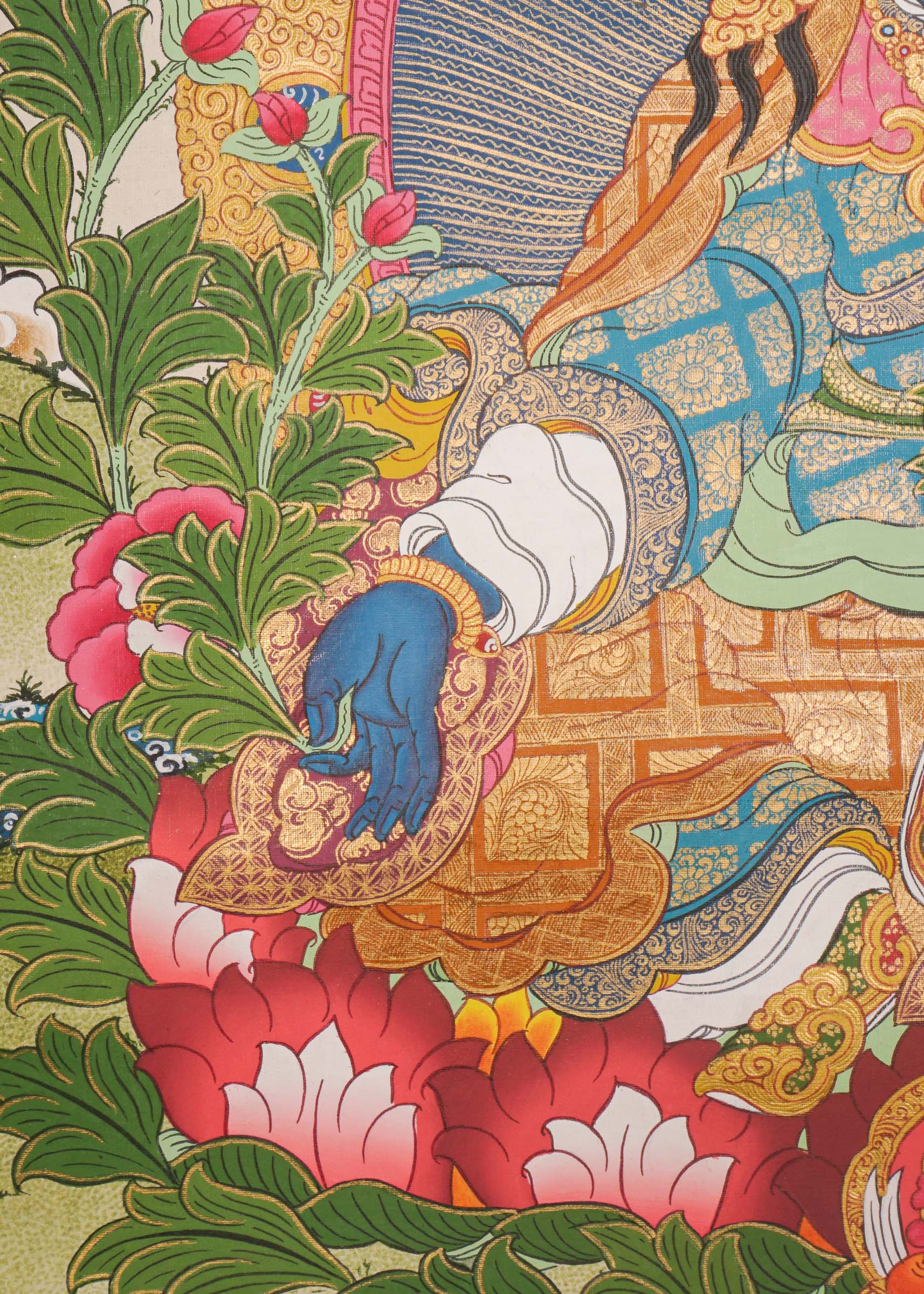 Medicine Guru - Healing Buddha Thangka