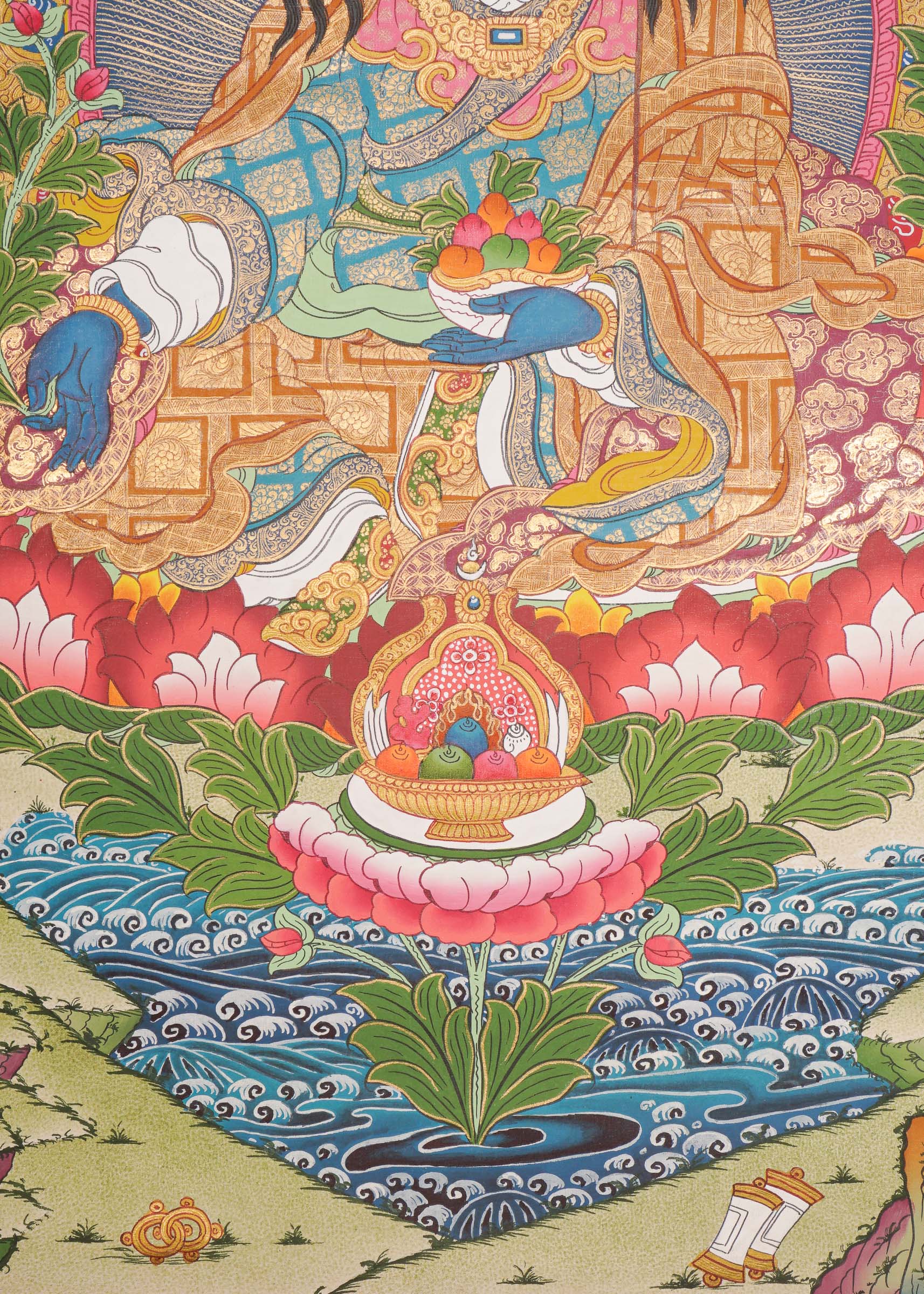 Medicine Guru - Healing Buddha Thangka