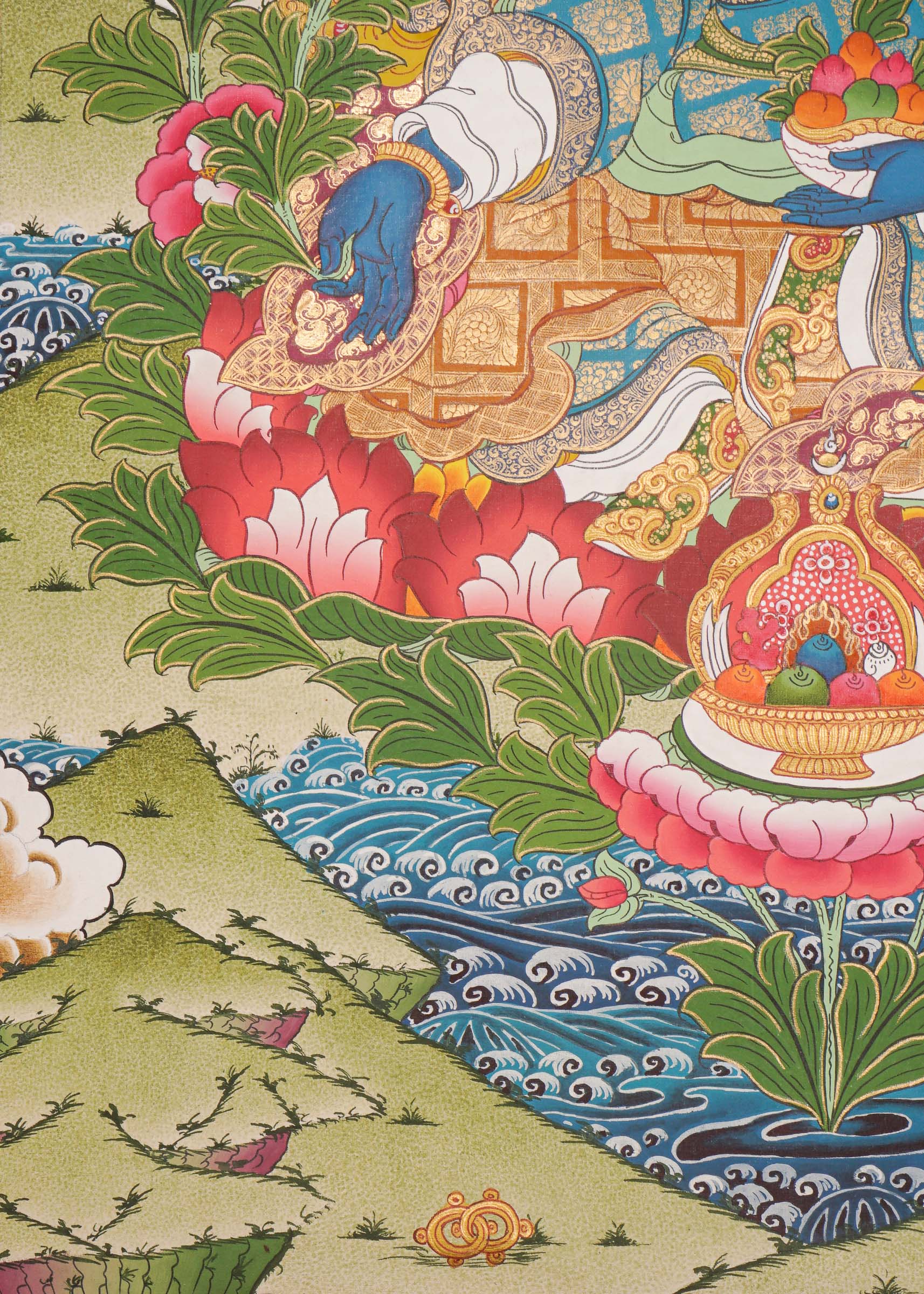 Medicine Guru - Healing Buddha Thangka