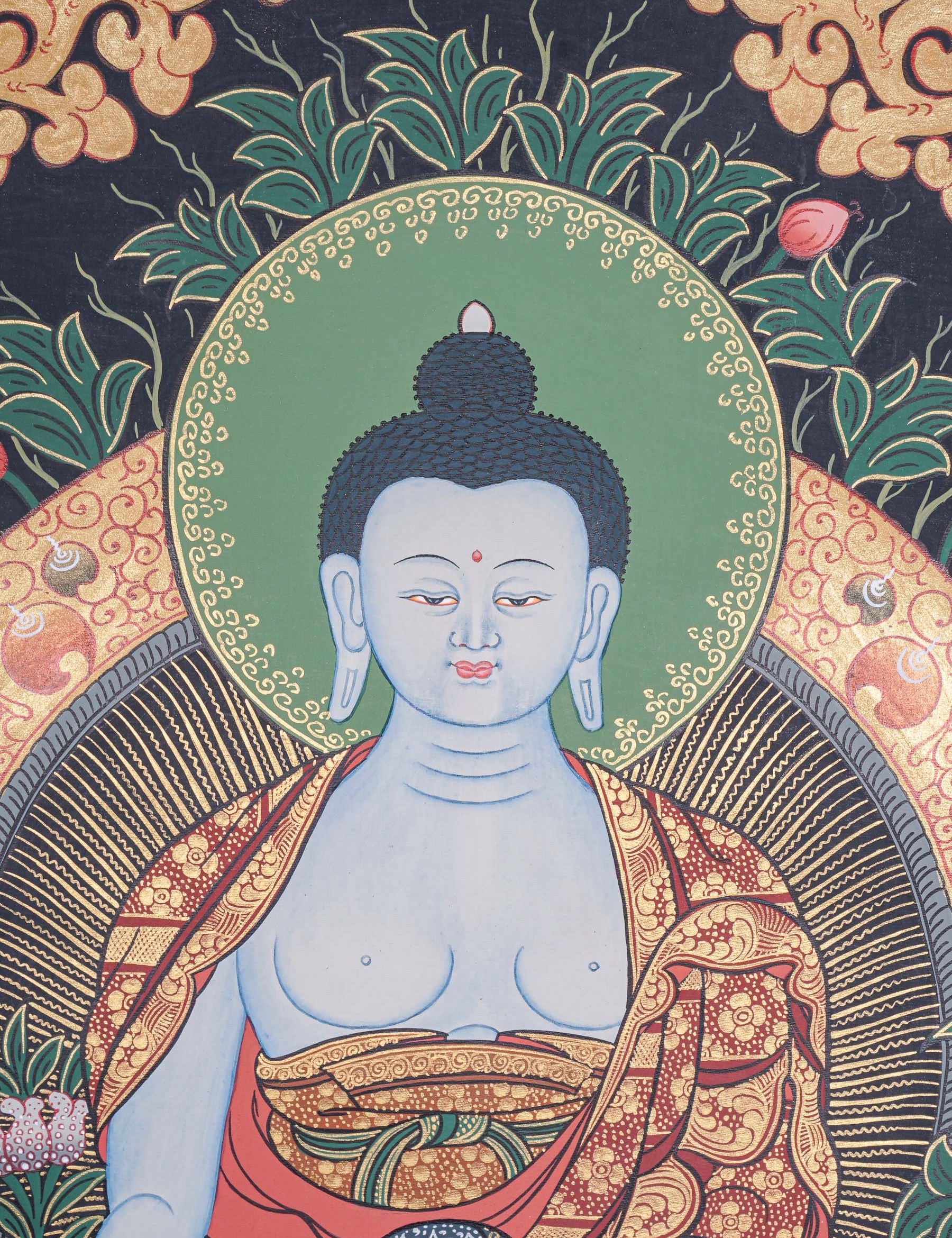 Medicine Buddha - Tibetan Thangka Painting