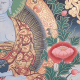 Medicine Buddha - Tibetan Thangka Painting