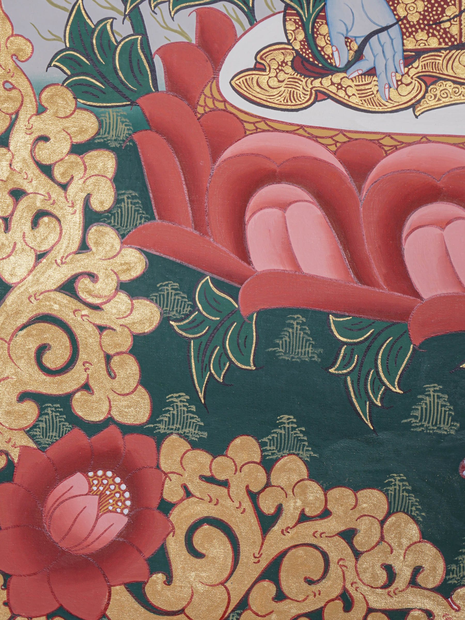 Medicine Buddha - Tibetan Thangka Painting